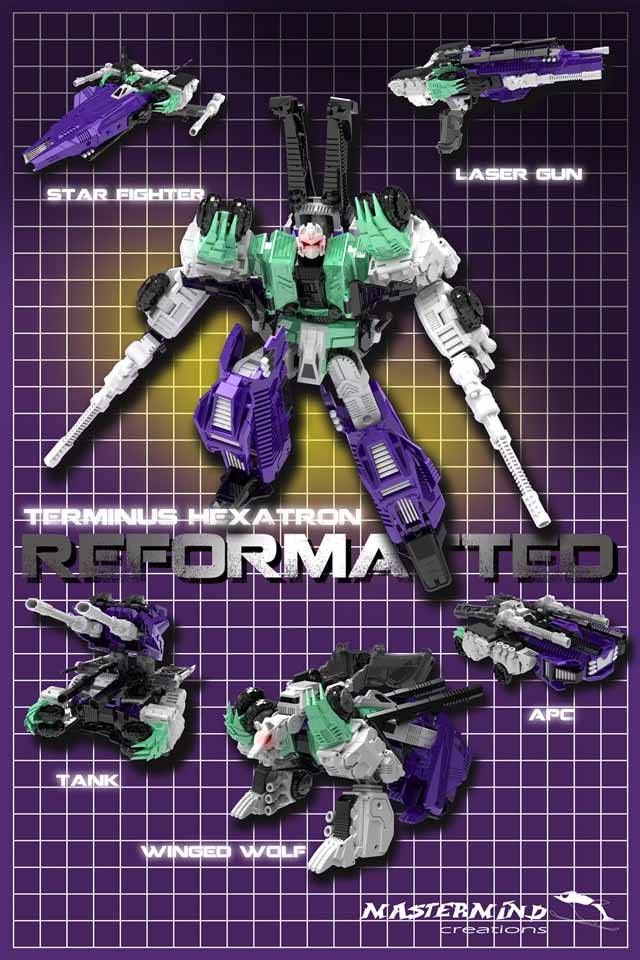 Mastermind Creations Terminus Hexatron Now up for preorder